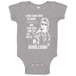 Roddy Piper They Live I'm All Outta Bubblegum Movie Fan Baby One Piece Roddy Piper They Live I'm All Outta Bubblegum Movie Fan Baby One Piece