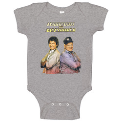 Hardcastle And Mccormick 80s Tv Series Show Worn Look Vintage Unisex Baby One Piece Hardcastle And Mccormick 80s Tv Series Show Worn Look Vintage Unisex Baby One Piece
