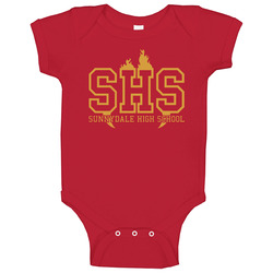Buffy The Vampire Slayer Sunnydale High Baby One Piece Buffy The Vampire Slayer Sunnydale High Baby One Piece