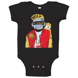 Ed Banger Busy P Techno Dance Baby One Piece Ed Banger Busy P Techno Dance Baby One Piece