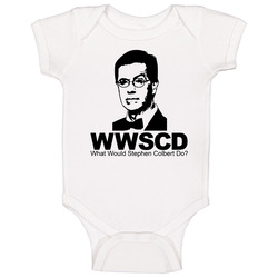 What Would Stephen Colbert Report Tv Baby One Piece What Would Stephen Colbert Report Tv Baby One Piece