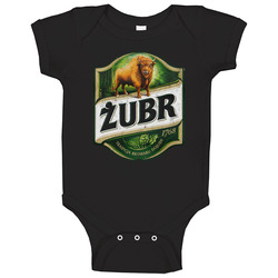 Zubr Beer Polish Made Beer Distressed Look Beer Lovers Baby One Piece Zubr Beer Polish Made Beer Distressed Look Beer Lovers Baby One Piece