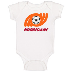 Houston Hurricane North American Soccer League Nasl Retro Team Logo Baby One Piece Houston Hurricane North American Soccer League Nasl Retro Team Logo Baby One Piece
