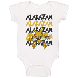 Alakazam Pokemon Video Game Movie Cartoon Character Fan Baby One Piece Alakazam Pokemon Video Game Movie Cartoon Character Fan Baby One Piece