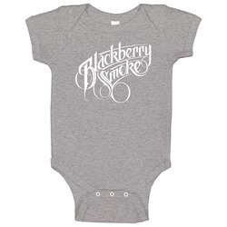 Blackberry Smoke Raglan 3/4 Sleeve Baby One Piece Blackberry Smoke Raglan 3/4 Sleeve Baby One Piece