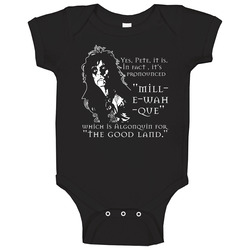 Waynes World Alice Cooper Movie Quote Baby One Piece Waynes World Alice Cooper Movie Quote Baby One Piece
