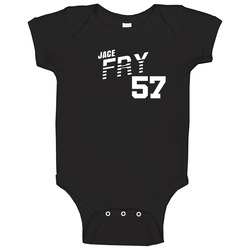 Jace Fry 57 Favorite Player Chicago W Baseball Fan Baby One Piece Jace Fry 57 Favorite Player Chicago W Baseball Fan Baby One Piece