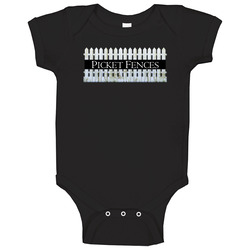 Picket Fences Retro 90s Tv Show Fan Baby One Piece Picket Fences Retro 90s Tv Show Fan Baby One Piece