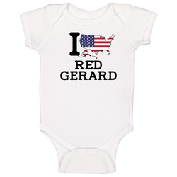 Red Gerard Snowboarding I Heart Love Usa Winter Olympic Athlete Fan Baby One Piece Red Gerard Snowboarding I Heart Love Usa Winter Olympic Athlete Fan Baby One Piece