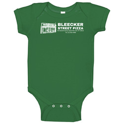 Bleecker Street Pizza Jersey City Restaurant Baby One Piece Bleecker Street Pizza Jersey City Restaurant Baby One Piece