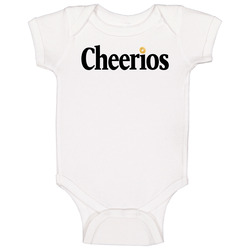 Cheerios Logo Greatest Cereal Of All Time Breakfast Fan Foodie Baby One Piece Cheerios Logo Greatest Cereal Of All Time Breakfast Fan Foodie Baby One Piece
