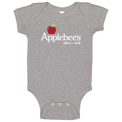 Applebee's Bar Food Gift Baby One Piece Applebee's Bar Food Gift Baby One Piece