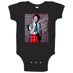 Legend Rowdy Roddy Piper Mid Atlantic Kilt Middle Finger Baby One Piece Legend Rowdy Roddy Piper Mid Atlantic Kilt Middle Finger Baby One Piece