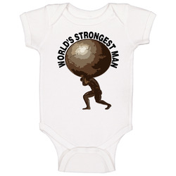 World's Strongest Man Baby One Piece World's Strongest Man Baby One Piece