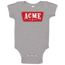 Acme Feed & Seed Nashville Tennessee Top Restaurants Food Fan Lover Foodie Baby One Piece Acme Feed & Seed Nashville Tennessee Top Restaurants Food Fan Lover Foodie Baby One Piece