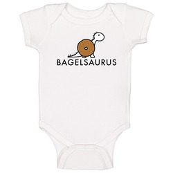 Bagelsaurus Favorite Restaurant Baby One Piece Bagelsaurus Favorite Restaurant Baby One Piece