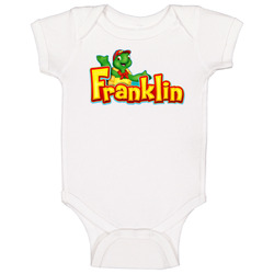 Franklin The Turtle Cartoon Baby One Piece Franklin The Turtle Cartoon Baby One Piece