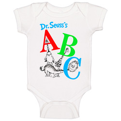 Dr Seuss A B C T-Shirt children's reading teacher swag Baby One Piece Dr Seuss A B C T-Shirt children's reading teacher swag Baby One Piece