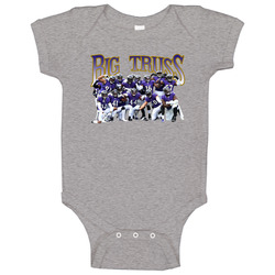 Big Truss North Champs Baltimore Football Team Fan Baby One Piece Big Truss North Champs Baltimore Football Team Fan Baby One Piece