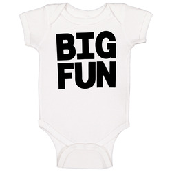 Heathers Big Fun 80s Movie onesie Baby One Piece Heathers Big Fun 80s Movie onesie Baby One Piece