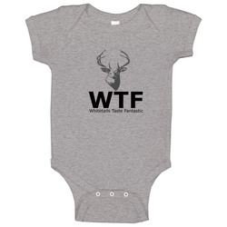 Deer Hunting Whitetails Taste Fantastic onesie Baby One Piece Deer Hunting Whitetails Taste Fantastic onesie Baby One Piece