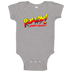 Rowdy Ronda Rousey Wwe Royal Rumble Fight onesie Baby One Piece Rowdy Ronda Rousey Wwe Royal Rumble Fight onesie Baby One Piece