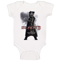 Wesley Snipes Blade Ii Movie onesie Baby One Piece Wesley Snipes Blade Ii Movie onesie Baby One Piece