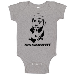 Max Talbot Shhh Penguins Playoffs onesie Baby One Piece