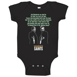 The Boondock Saints Prayer onesie Baby One Piece