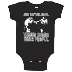 Golden Boy Badr Hari Kick Boxer Kickboxing Mma Morroco Turkey onesie Baby One Piece