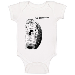 Lcd Soundsystem Disco Globe Cover onesie Baby One Piece
