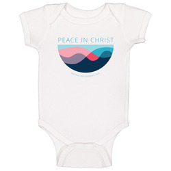 Peace In Christ onesie Baby One Piece Peace In Christ onesie Baby One Piece