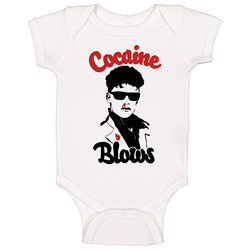 Cocaine Blows Funny onesie Baby One Piece Cocaine Blows Funny onesie Baby One Piece