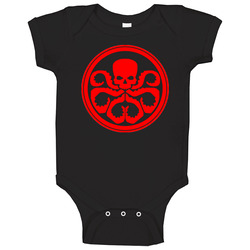 Hydra Comic Cool Logo onesie Baby One Piece Hydra Comic Cool Logo onesie Baby One Piece