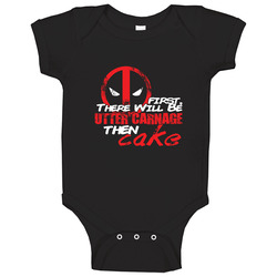 Deadpool, Deadpool Shirt, Utter Carnage Shirt, Funny Shirt, Birthday onesie Baby One Piece