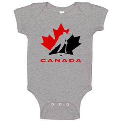 Team Canada Hockey Olympic Sochi Ice Hockey onesie Baby One Piece Team Canada Hockey Olympic Sochi Ice Hockey onesie Baby One Piece