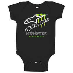 Alpinestars Me Black onesie Baby One Piece Alpinestars Me Black onesie Baby One Piece