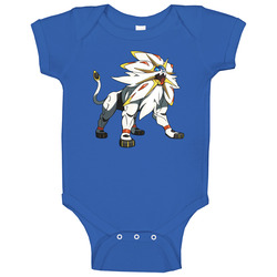 Solgaleo Pokemon Pig In onesie Baby One Piece Solgaleo Pokemon Pig In onesie Baby One Piece