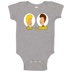 Beavis And Butthead onesie Baby One Piece Beavis And Butthead onesie Baby One Piece