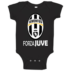 Forza Juventus Tee onesie Baby One Piece Forza Juventus Tee onesie Baby One Piece