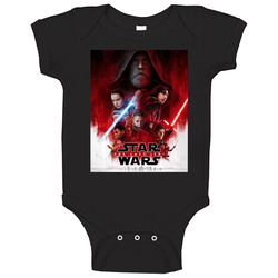 The Movie 2017 Star Wars The Last Jedi Movie onesie Baby One Piece