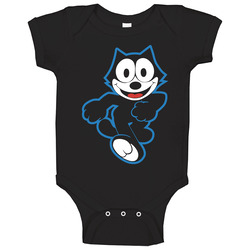 Felix The Cat Tv Show Cartoon onesie Baby One Piece Felix The Cat Tv Show Cartoon onesie Baby One Piece