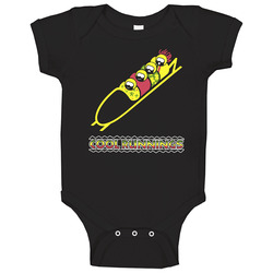 Cool Runnings Jamaican Bobsled Movie onesie Baby One Piece