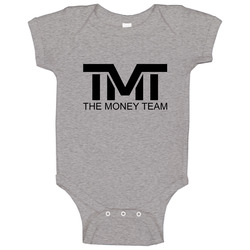 Floyd Money Mayweather Boxing TMT The Money Team T shirt *RARE & EXCLUSIVE* onesie Baby One Piece Floyd Money Mayweather Boxing TMT The Money Team T shirt *RARE & EXCLUSIVE* onesie Baby One Piece