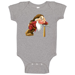 7 Dwarfs Grumpy onesie Baby One Piece