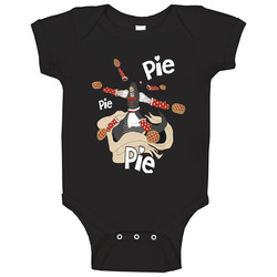 Reaper Overwatch T Shirt Pie Pie Pie! Funny Parody Tee onesie Baby One Piece