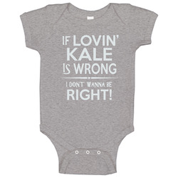 I Love Kale onesie Baby One Piece