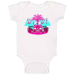 Hotline Miami 80s Retro Indie Pc Game White onesie Baby One Piece Hotline Miami 80s Retro Indie Pc Game White onesie Baby One Piece
