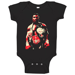 Mike Tyson World Heavyweight Champion Champ Ko Belts Boxing onesie Baby One Piece Mike Tyson World Heavyweight Champion Champ Ko Belts Boxing onesie Baby One Piece