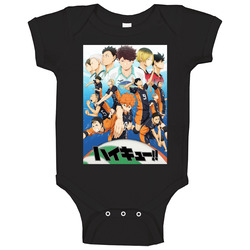 Haikyuu Anime Tv Show  Cool Fan onesie Baby One Piece